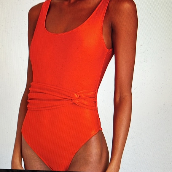 La Sirene Swimsuit Size S NWT Baby Blue - Picture 13 of 14